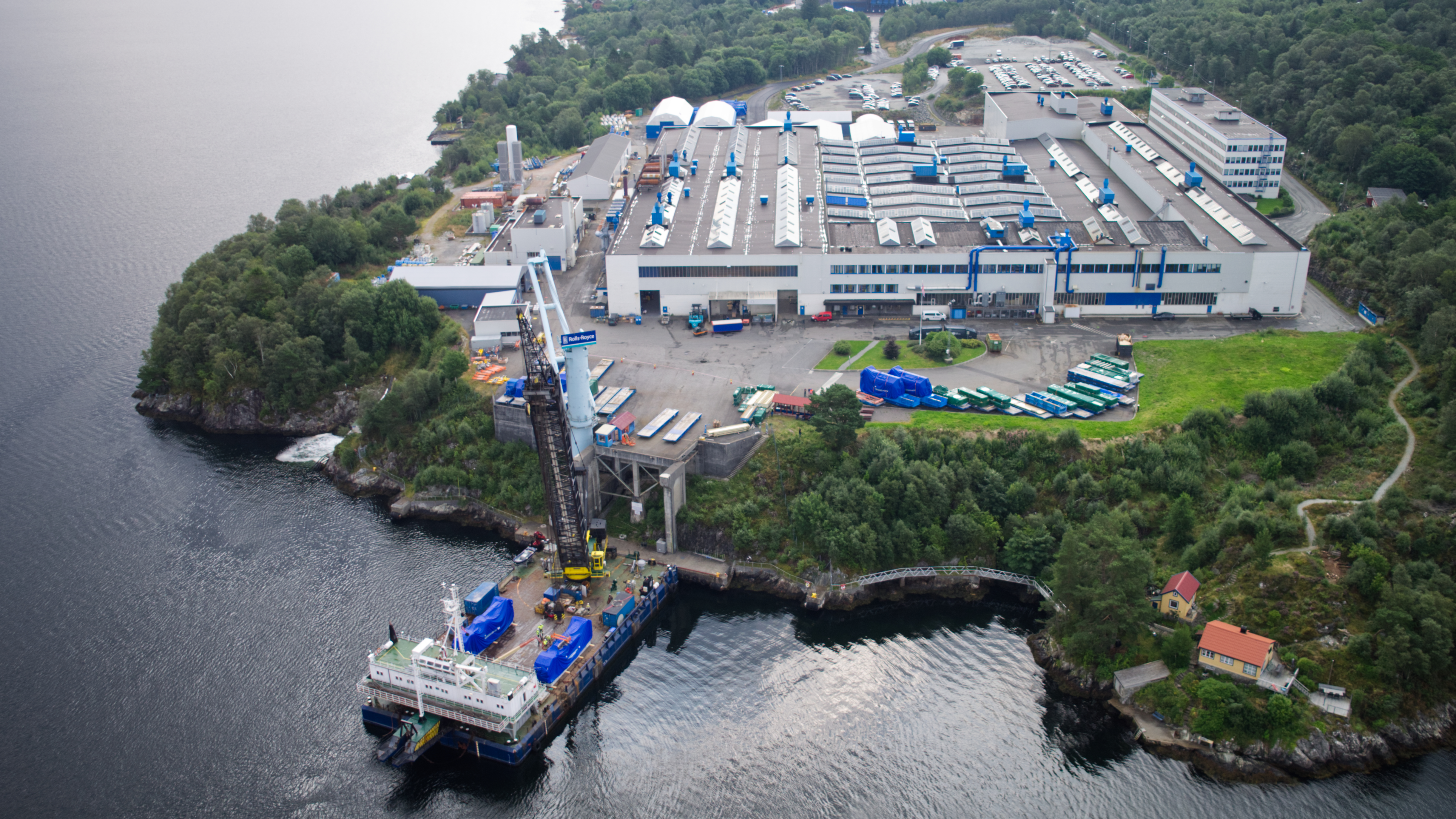 Виробничий майданчик Bergen Engines у Норвегії